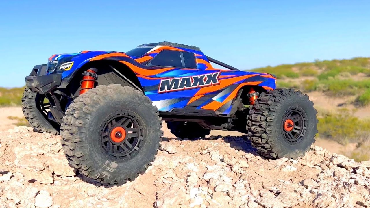 Traxxas Maxx V2 - Удар по пустыне Аризоны !!
