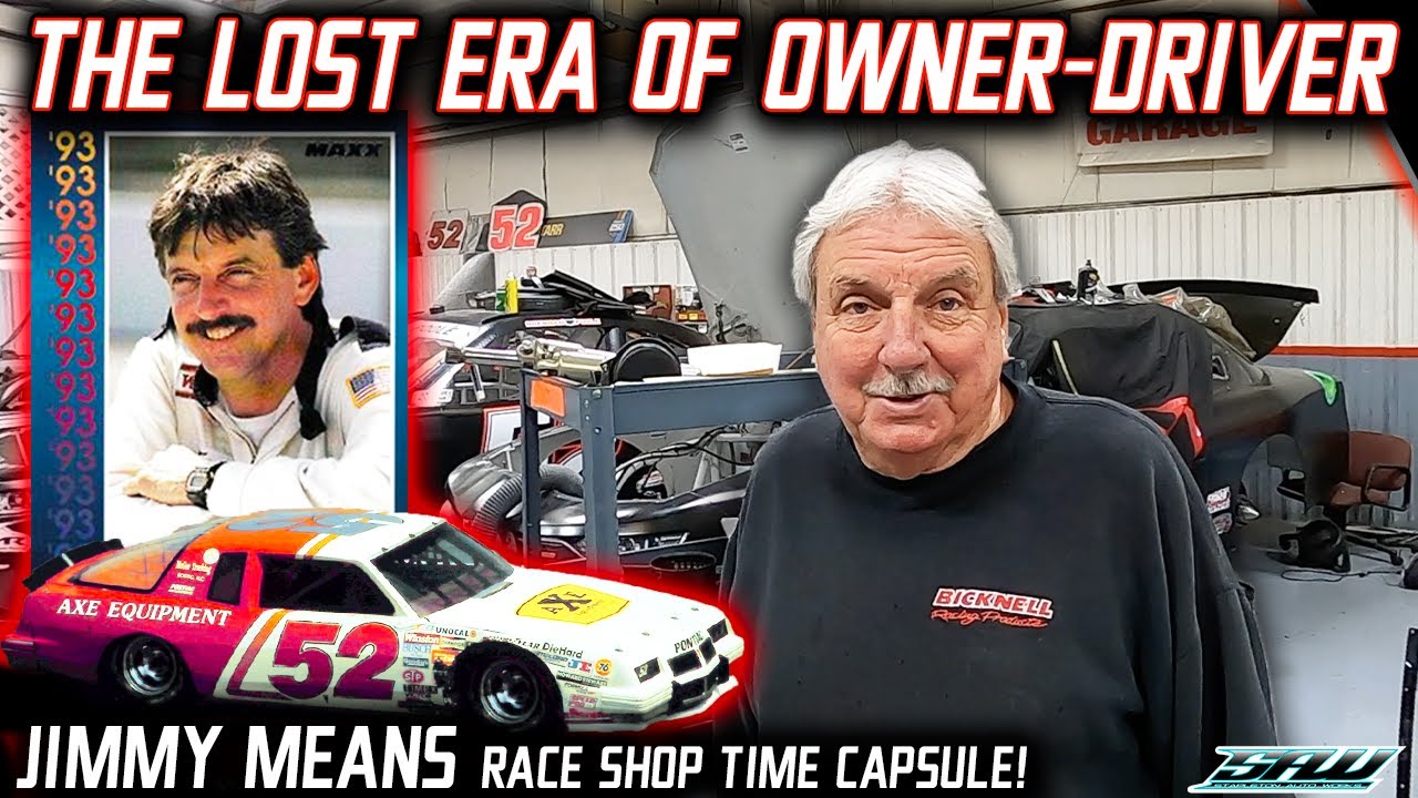 Джимми Минс показывает нам свою историческую гоночную мастерскую NASCAR! Более 40 лет гонок под о...
