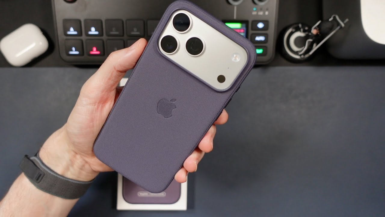 Официальный чехол Apple TechWoven для iPhone 17 Pro Max действительно ХОРОШ!! Возможно, даже лучший!