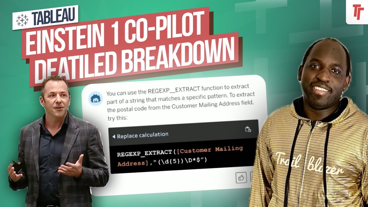 Tableau Einstein 1 Co-Pilot Detailed Breakdown | Dreamforce 23