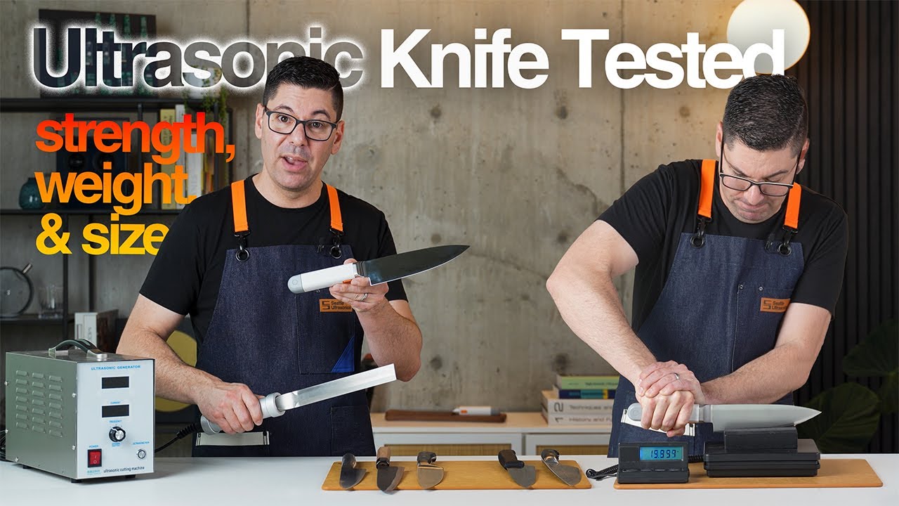 Ultrasonic Knife TESTED: strength, weight, & size