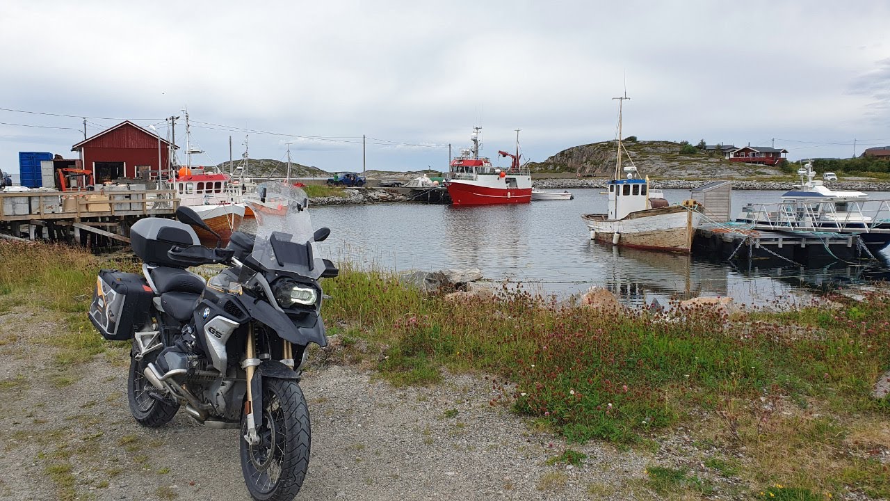 Trøndelag coast on BMW R 1250 GS, August 2023