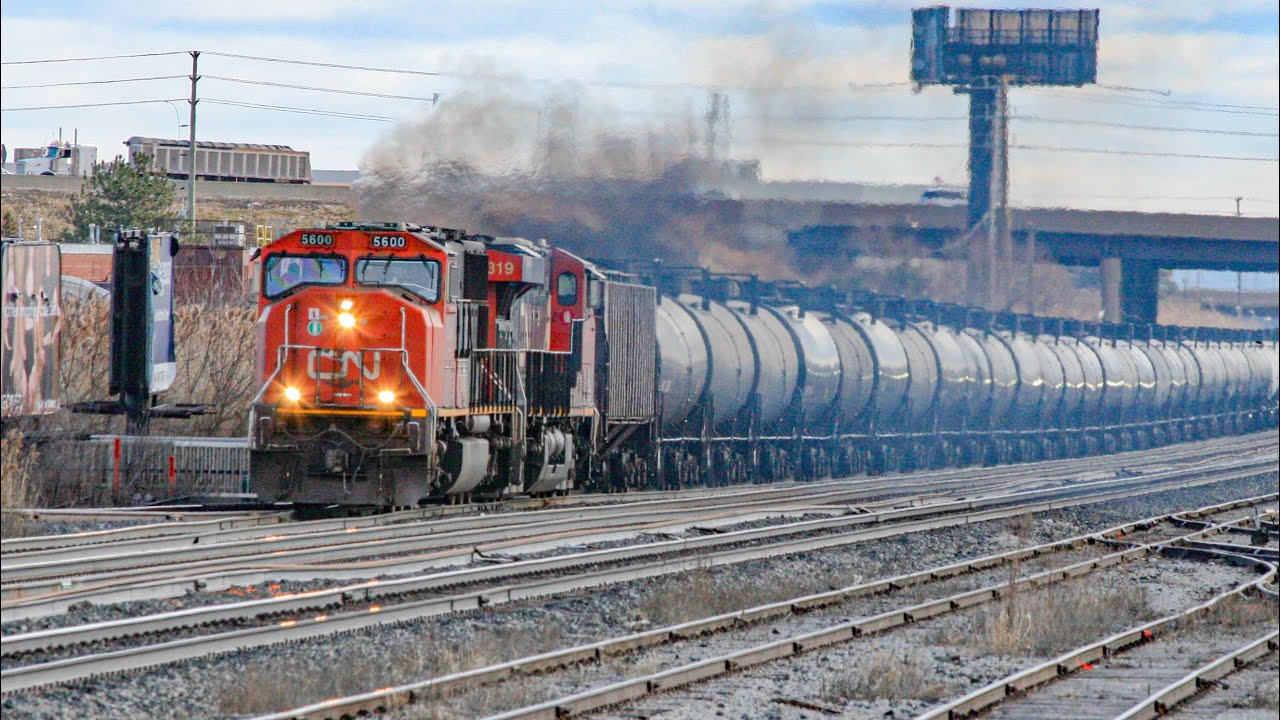 SD70i LEAD! Rare Leaders on the Halton & Bala Subs (MAR 12, 2026)