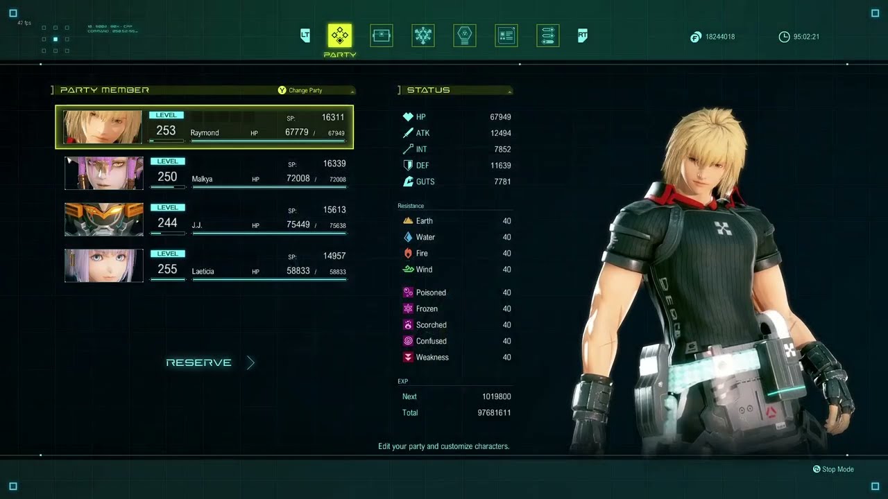 Star Ocean The Divine Force (PC) 4 million EXP Farm