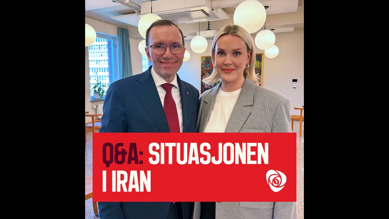 Q&A om situasjonen i Iran | Espen Barth Eide