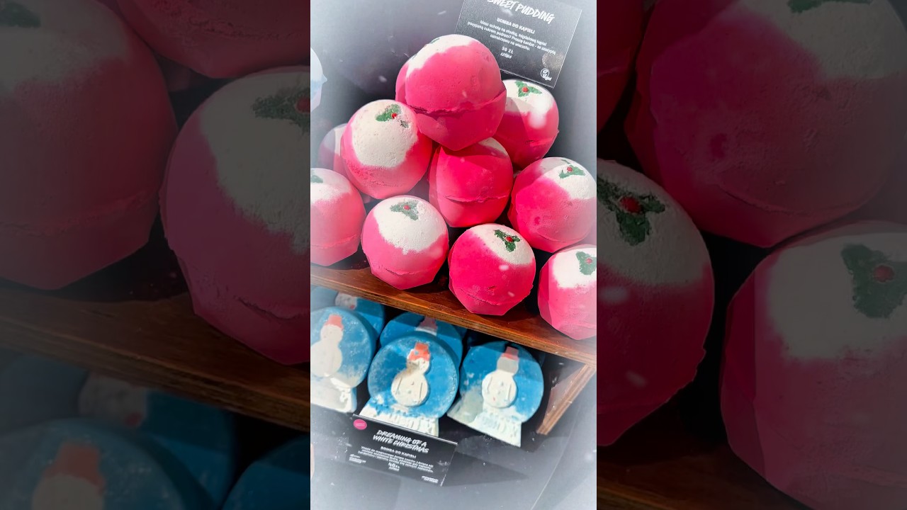 Lush Christmas 2024🎄Huge NEW Christmas  #bathbomb collection 🎄Come with me shopping 🎄#lush