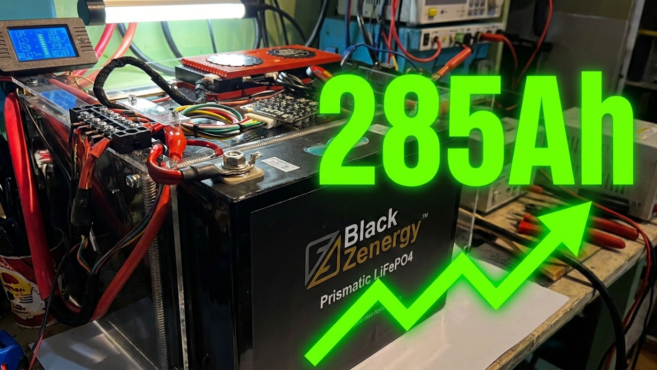 LIFEPO4 BATTERY CAPACITY TEST:  