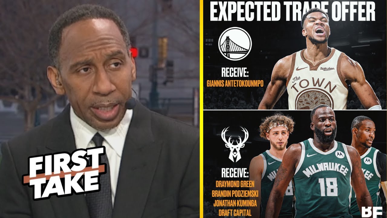 “Draymond’s Warriors career is over” - Stephen A. Smith updates on Dubs trading Green for Giannis