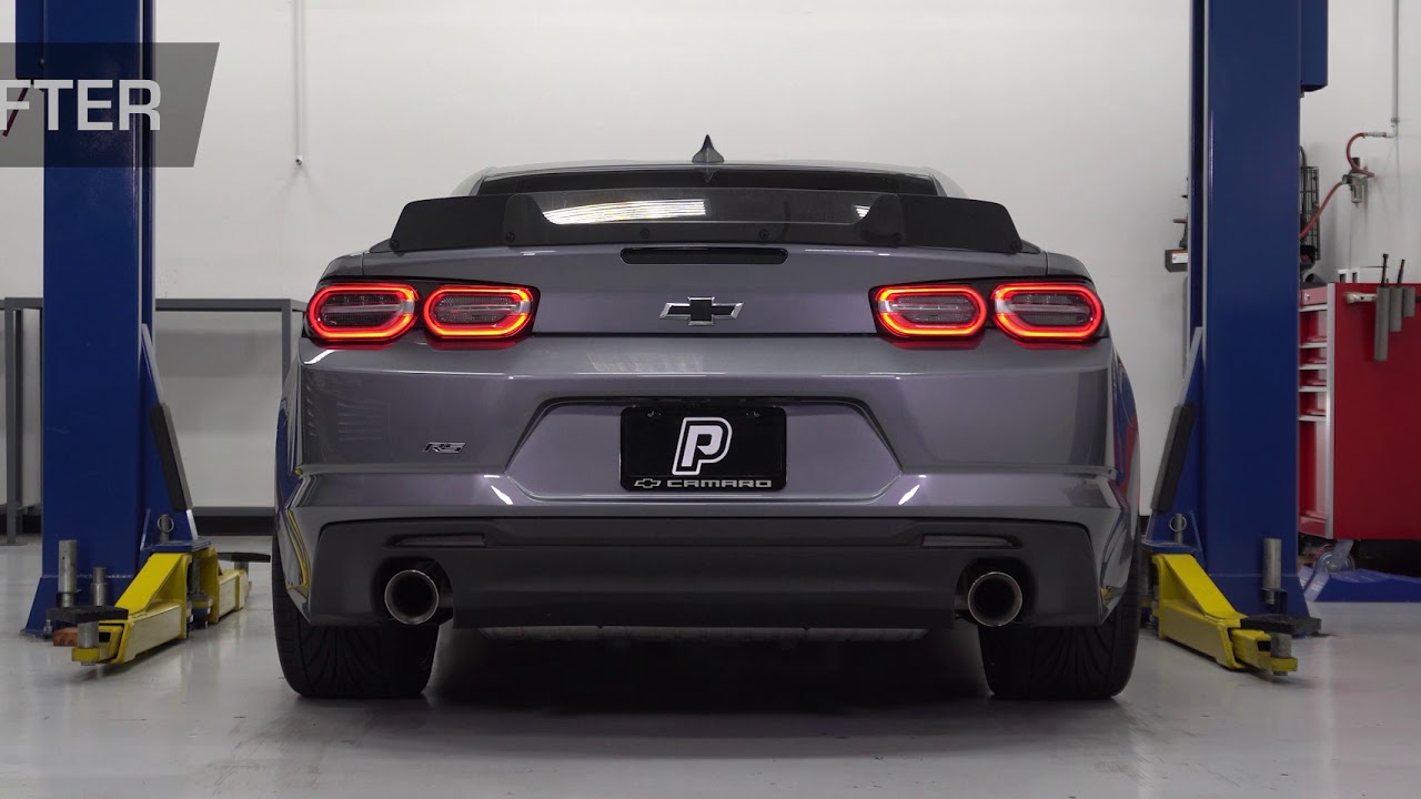 Mishimoto Catted Downpipe Before & After Sound - 2019 Camaro 2.0T - Phastek