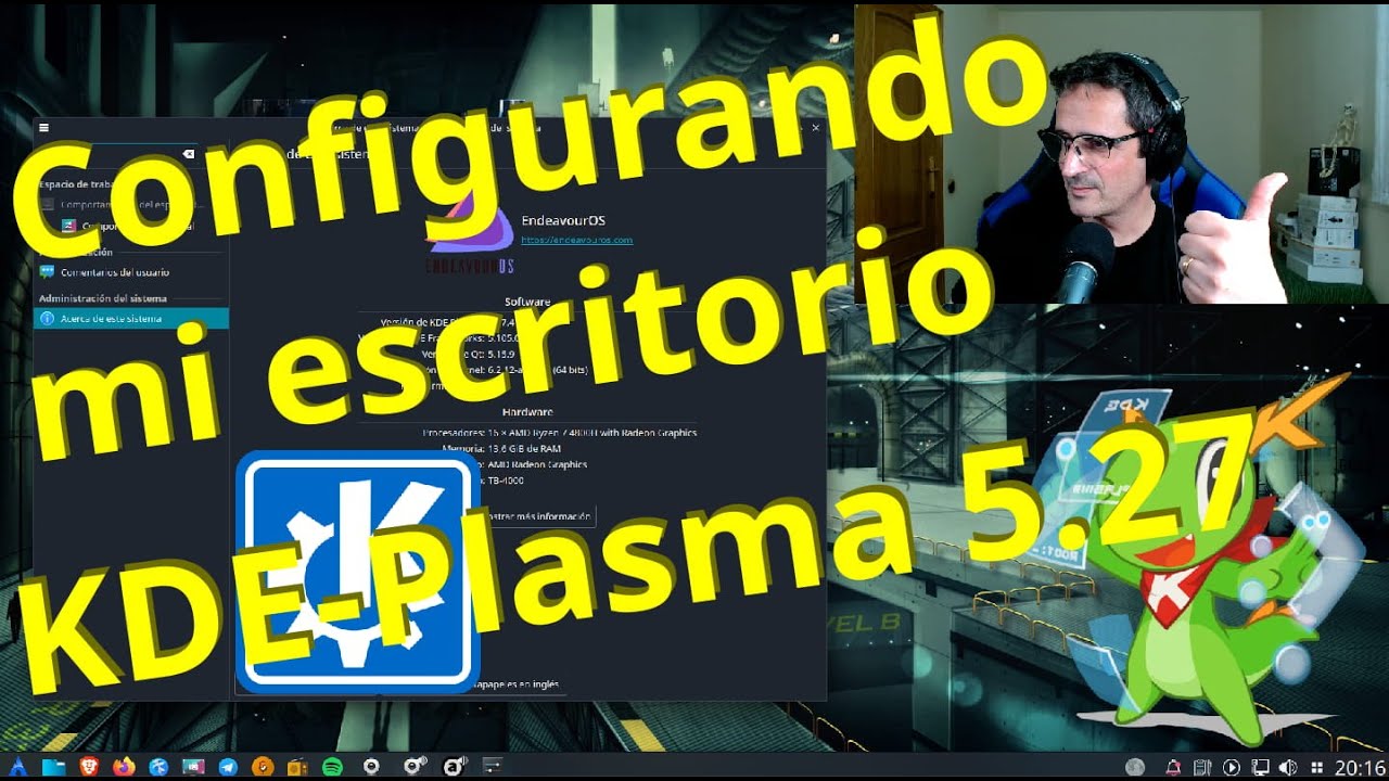Configurando mi escritorio 