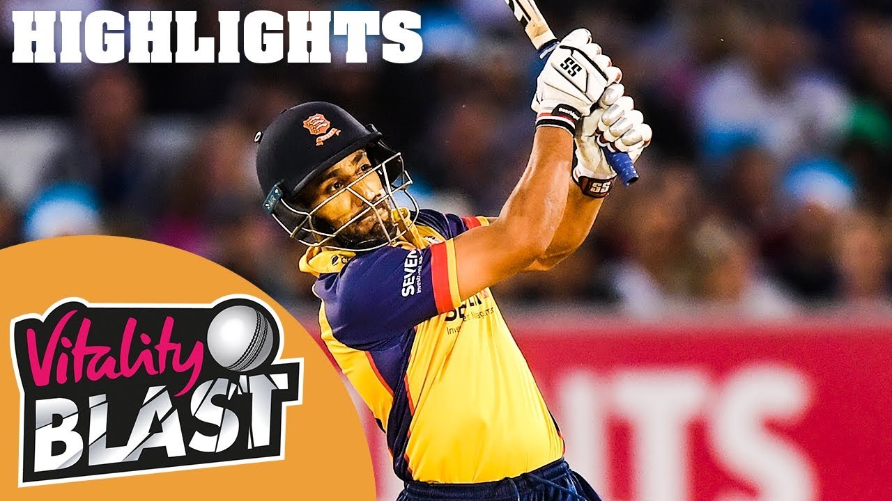 Lancashire Lightning v Essex Eagles | Bopara The Hero For Essex! | Vitality Blast 2019 - Highlights