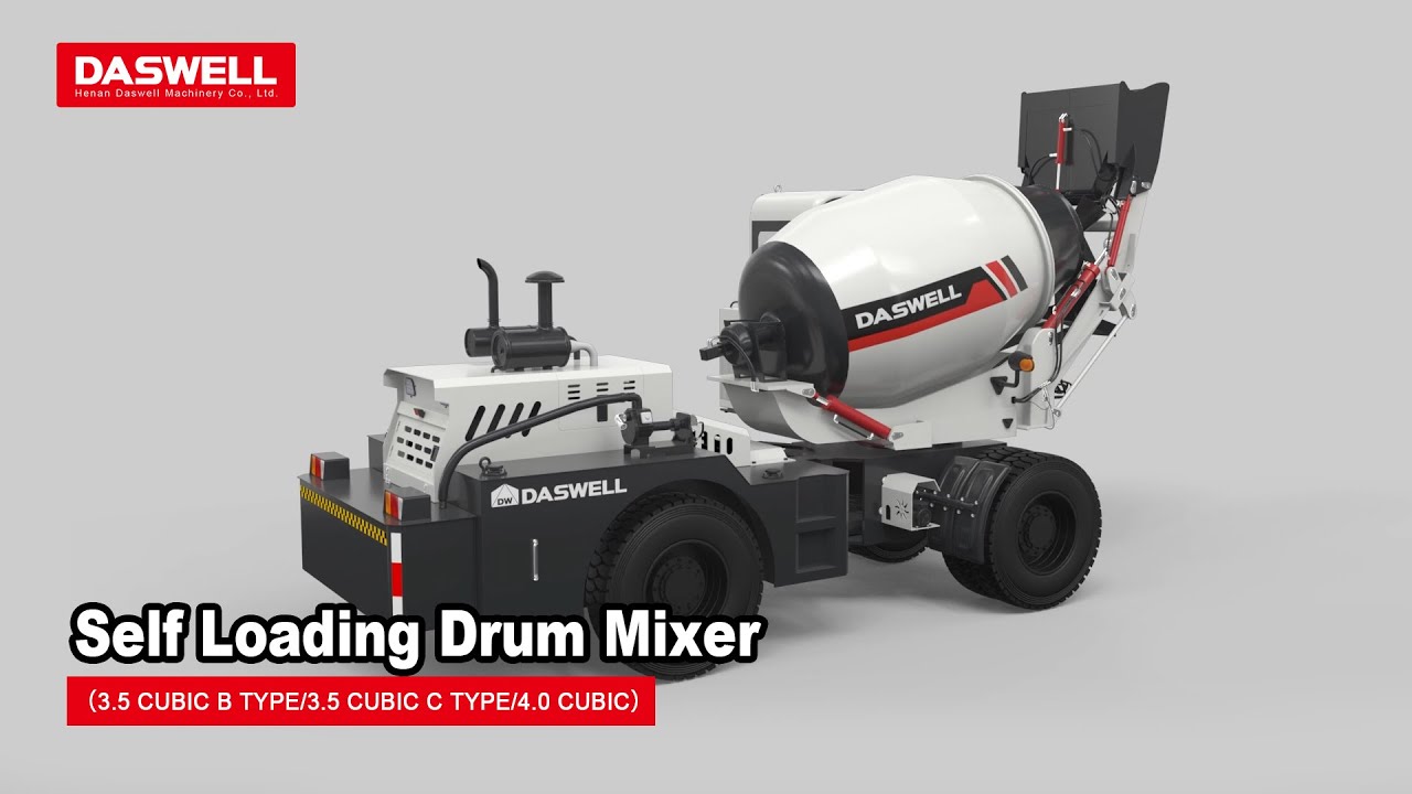 Daswell Self loading drum mixer