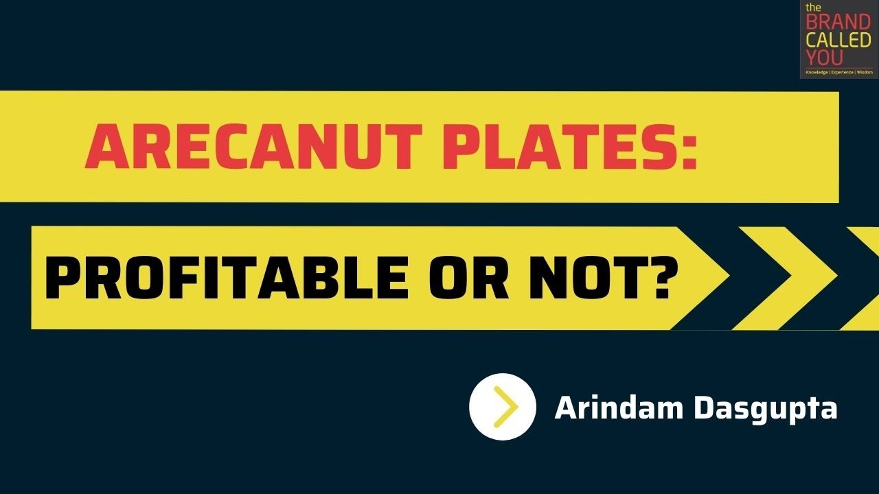 Find out how this Entrepreneur sells Plates made from Arecanut Sheets | Arindam Dasgupta | TBCY