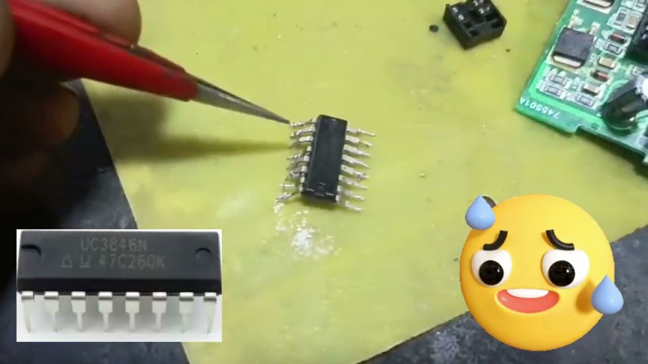 Repairs Welding Machine Turbo-200A: Control Card Repairing