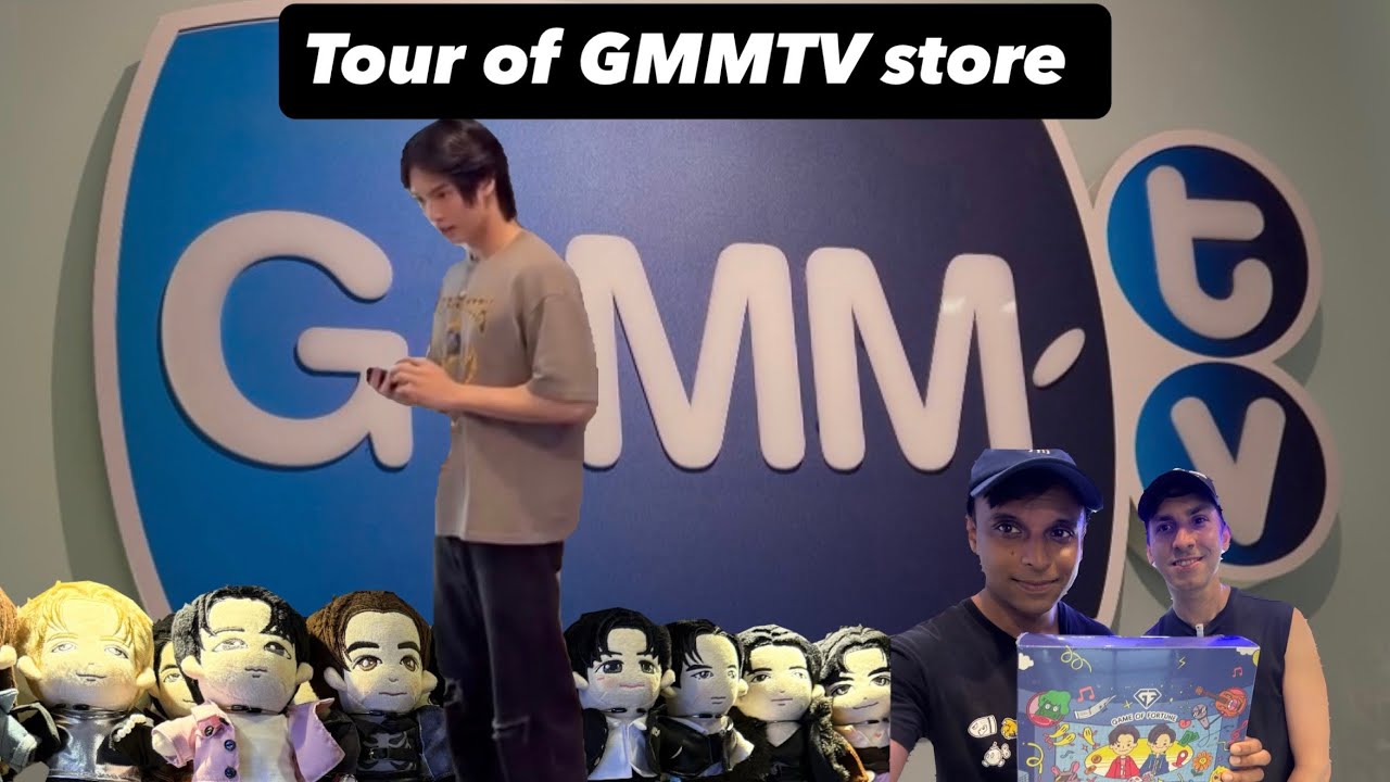 Inside the GMMTV Store Bangkok | Thai BL Merch + Win Metawin sighting!