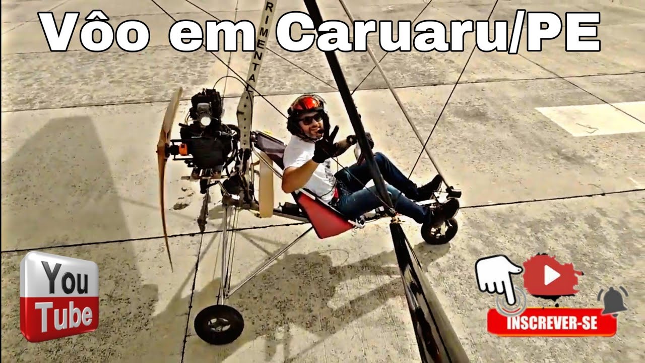 Voando de Minitrike em caruaru/PE