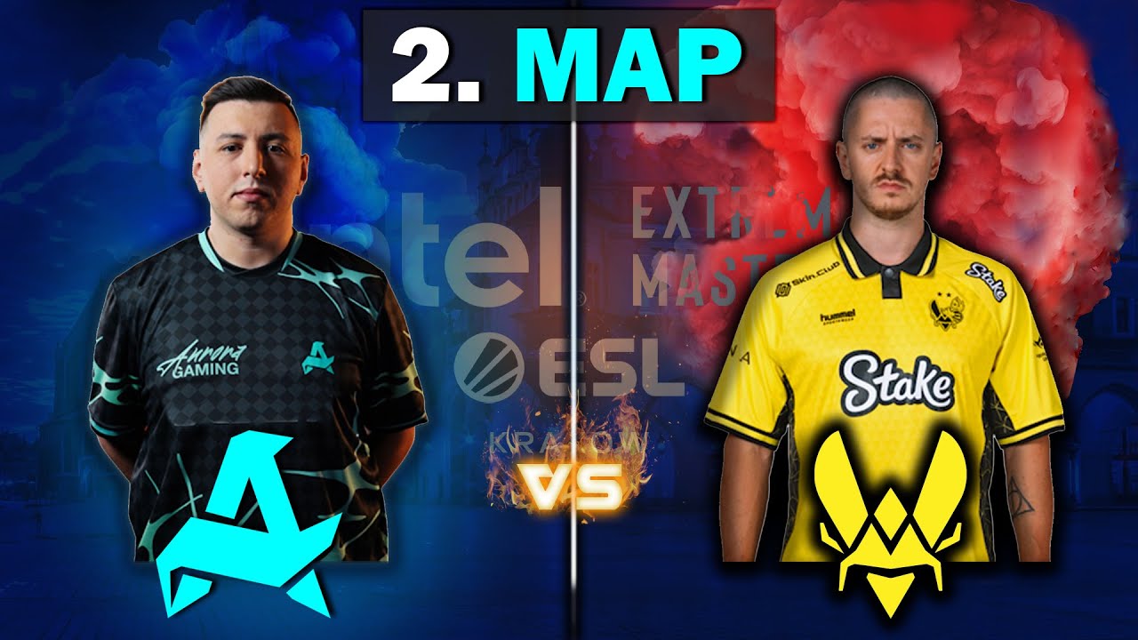 KAZANAN YARI FİNALDE | AURORA 🆚 VITALITY | IEM Krakow 2026 Stage 1 | 2. MAP OVERPASS