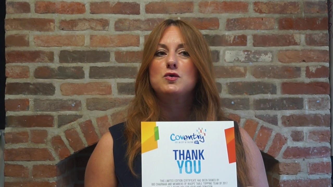 UK CITY OF CULTURE 2021 &ndash; OPT HR ARE BACKING THE BID FOR COVENTRY TO WIN