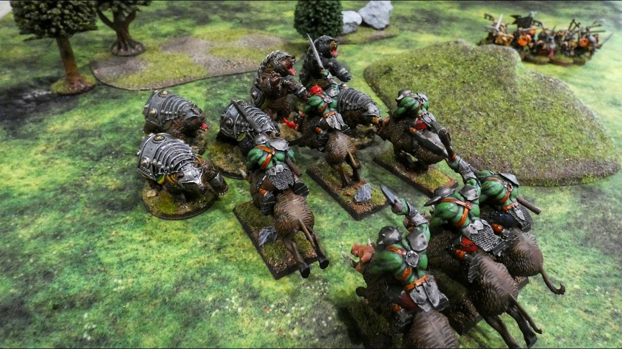 Dragon Rampant Campaign Game Four: Dwarfs v Orcs