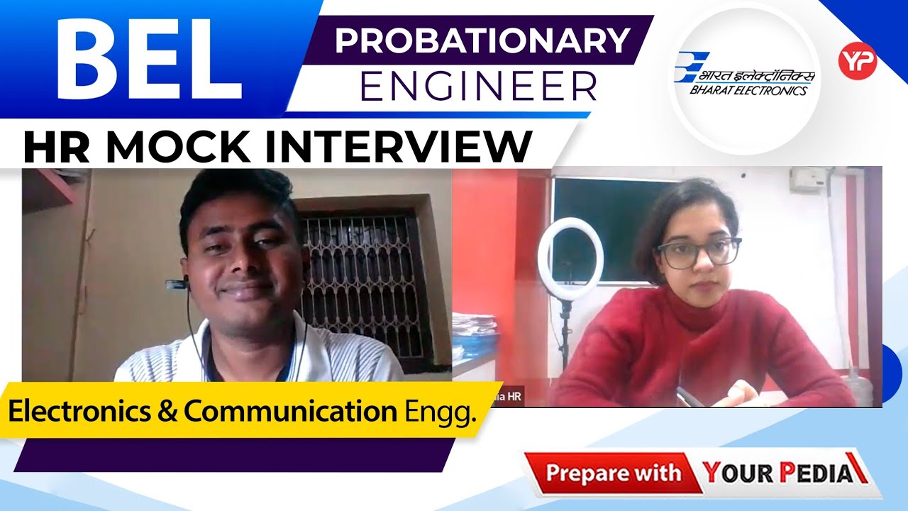 BEL HR Mock Interview for Probationary Engineer | ECE | Start Interview Guidance with YourPedia
