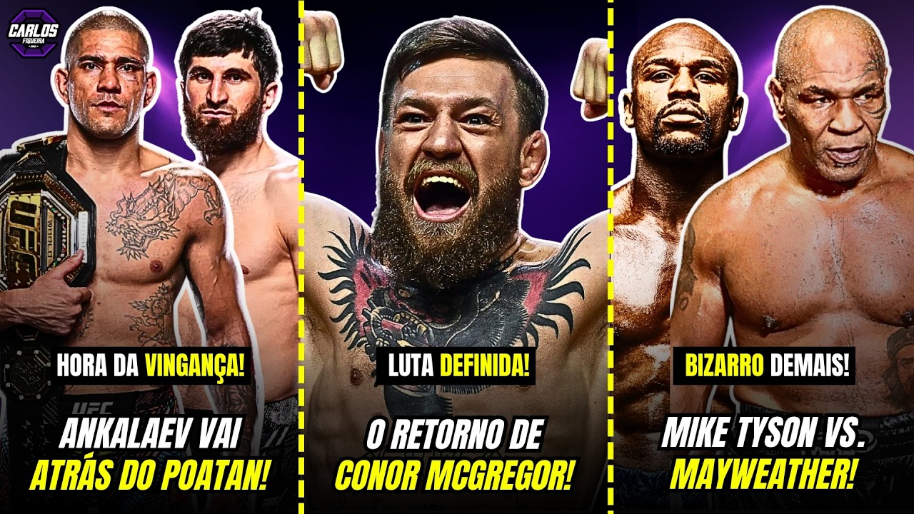 ANKALAEV VAI BUSCAR POATAN NO PESO PESADO | CONOR MCGREGOR CONFIRMA RETORNO!