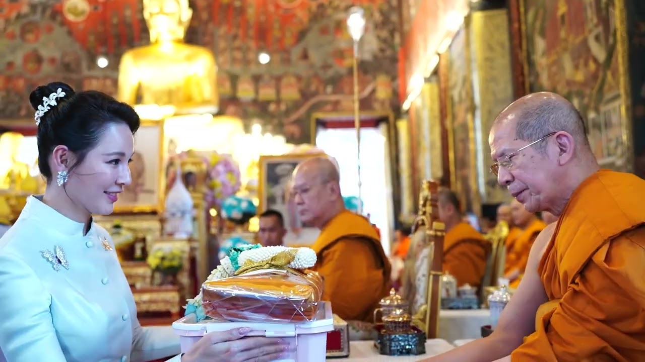 พิธีเจริญพุทธมนต์ อำนวยพร แด่ เจ้าคุณพระสินีนาถ พิลาสกัลยาณี