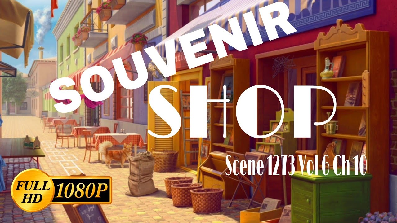 June's Journey Scene 1273 Vol 6 Ch 10  Souvenir Shop *Full Mastered Scene* HD 1080p