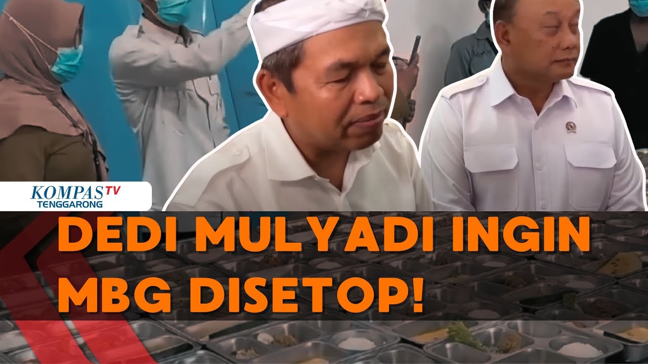 Dedi Mulyadi Usul Program MBG Dihentikan Sementara di Jawa Barat