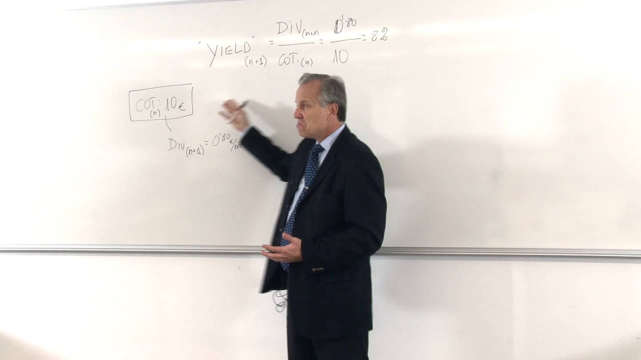 Mercado de Renta Variable: El YIELD o rentabilidad por dividendo