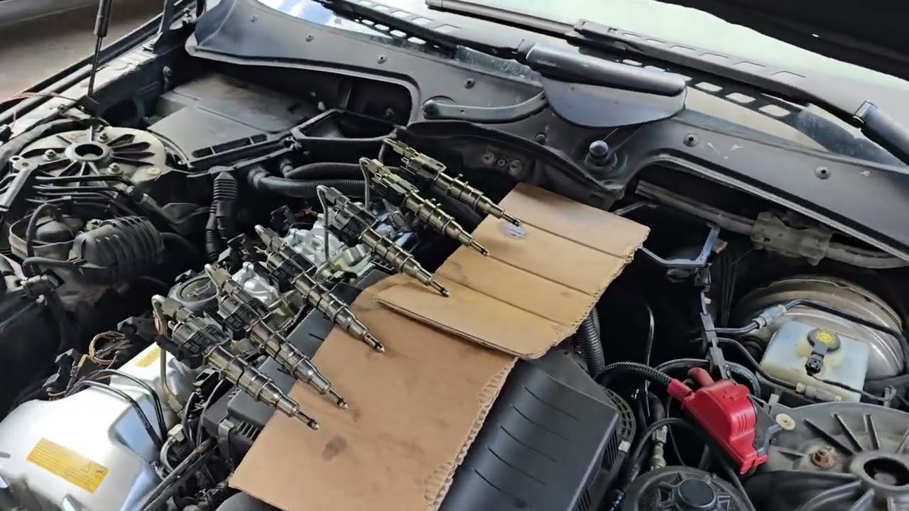 Проверка на утечку форсунки BMW N54