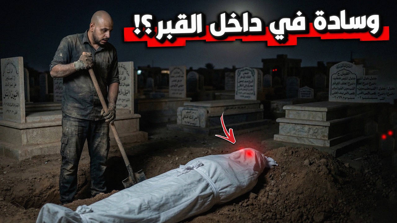 وضعوا وسادة من الطين تحت رأس الميت في القبر لكن الرعب الحقيقي بدأ بعد دفنه مباشرة!؟ #عشوائيات