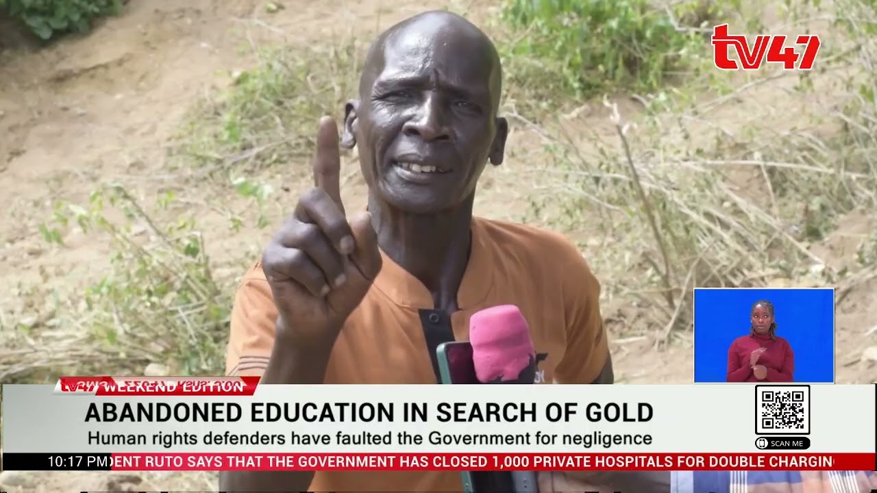 Hundreds of school going children in West Pokot at risk of dropping out over commercial gold mining
