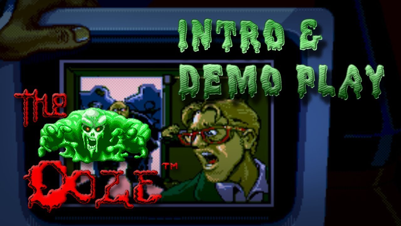 The Ooze - Intro & Demo Play - Sega Mega Drive / Genesis - 1080p, 60fps