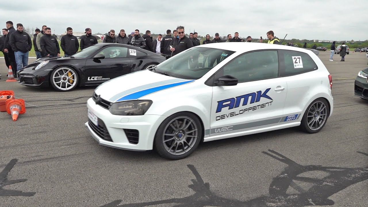 750HP Volkswagen Polo R WRC vs 900HP Porsche LCE 992 TURBO S ES800