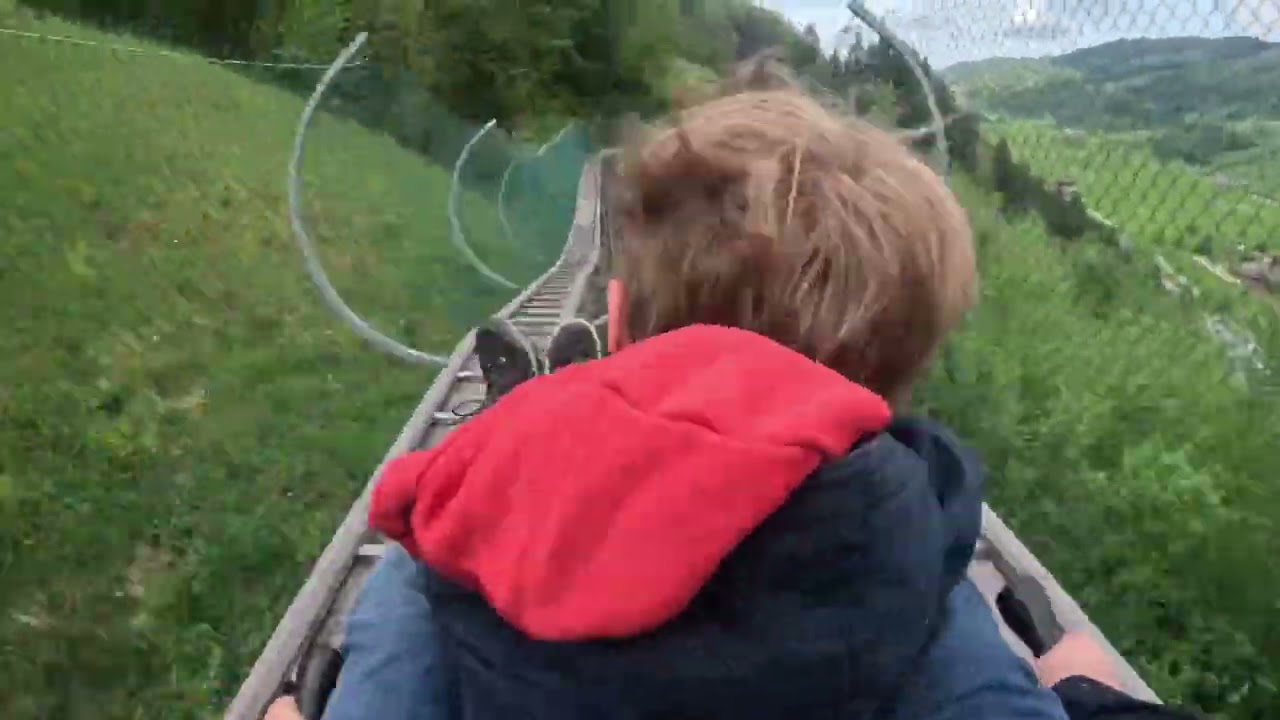 Alpseecoaster Onride / Wiegand Alpine Coaster / Alpsee Bergwelt Immenstadt / Mai 2025
