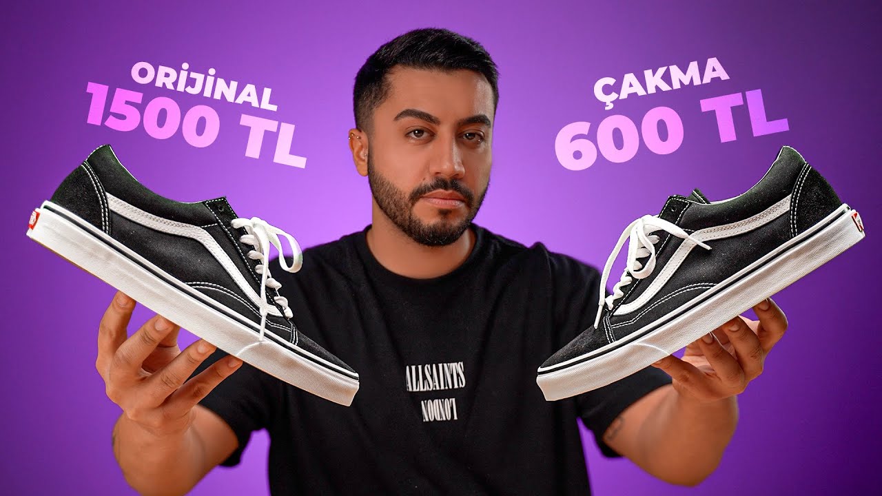 ÇAKMA VANS OLD SKOOL İLE ORİJİNALİNİ KIYASLADIM !!