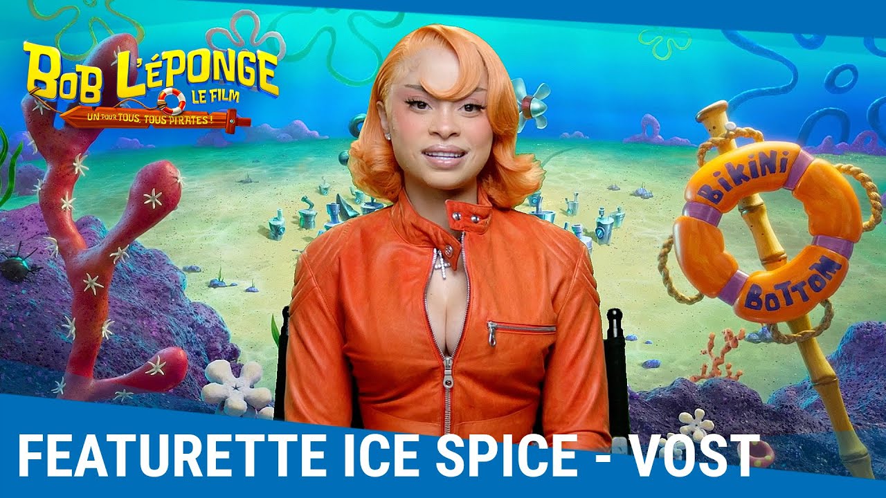 Bob L’Éponge – Le Film : Un Pour Tous, Tous Pirates ! Featurette Ice Spice [Actuellement au cinéma]