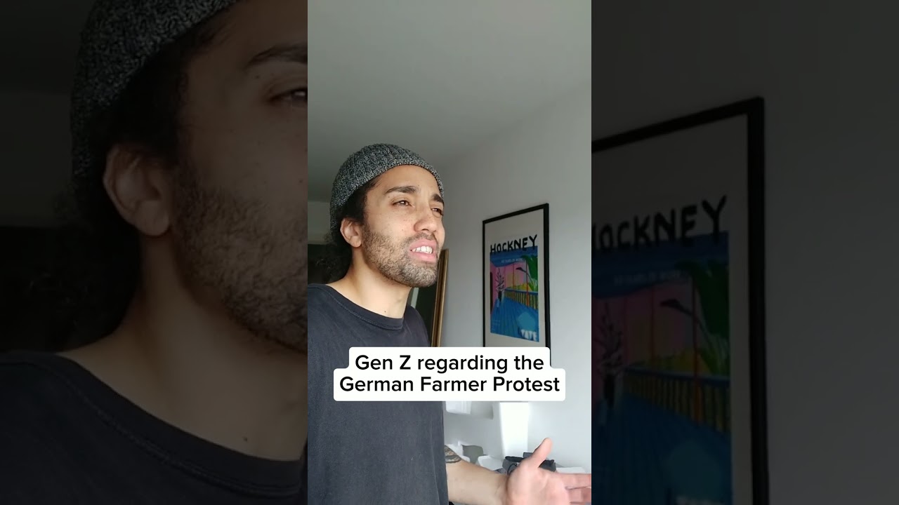 Gen Z regarding the German Farmer Protest