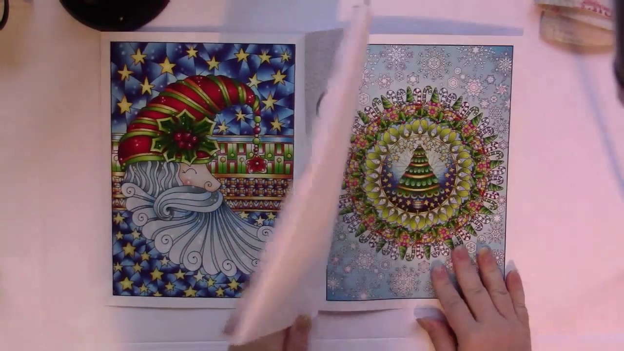 Flip: Creative Haven, Entangled Christmas Adult Coloring Book by Angela Porter