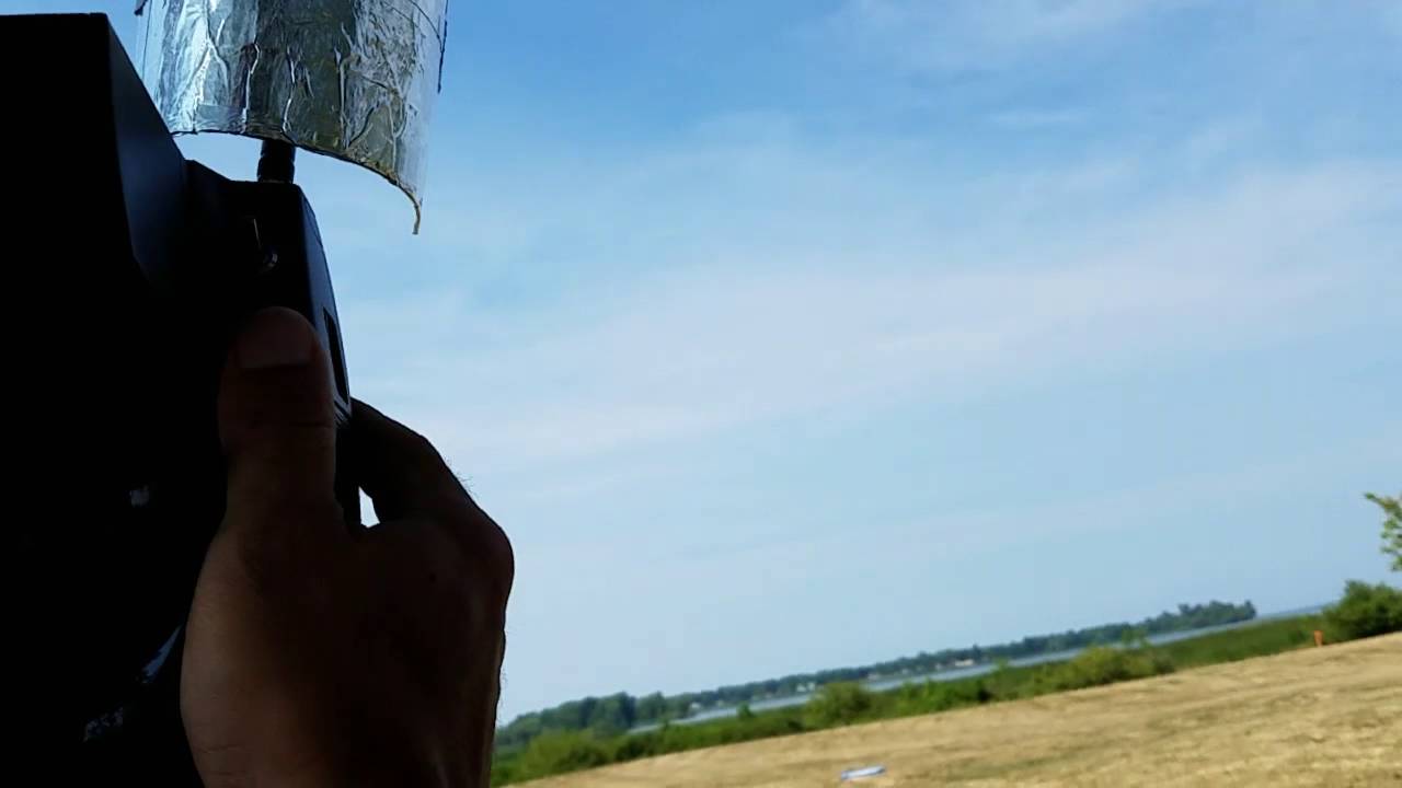 Hubsan X4 H501s 1000m long range flight, TX