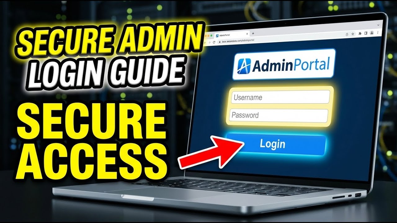 How to login to website admin dashboard - Secure Access