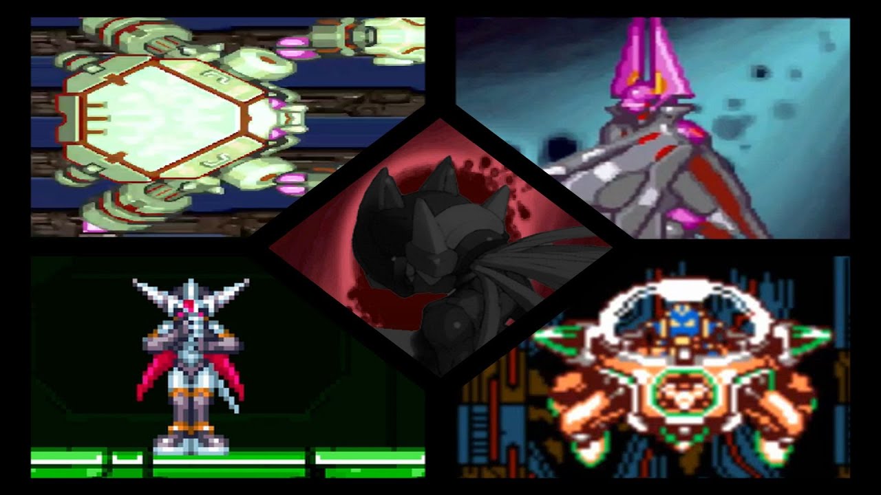 Mega Man Zero-ZX Prequel All Secret Bosses