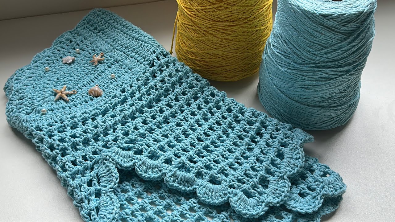 Gente ficou incrível com o fio 🧶 número 6 | cropped de crochê 😍