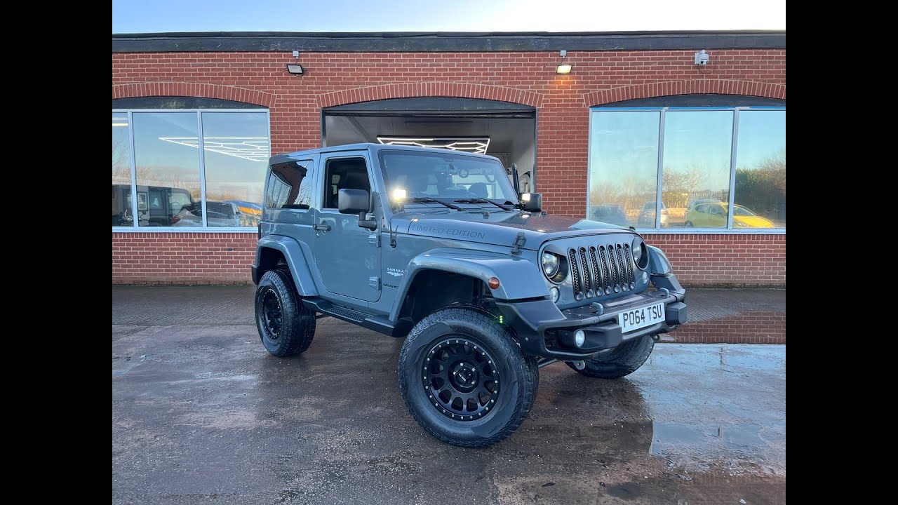 2015 Jeep Wrangler JK 3.6 V6 Sahara SUV 2dr Petrol Auto 4WD LHD Left Hand Drive MODIFIED 