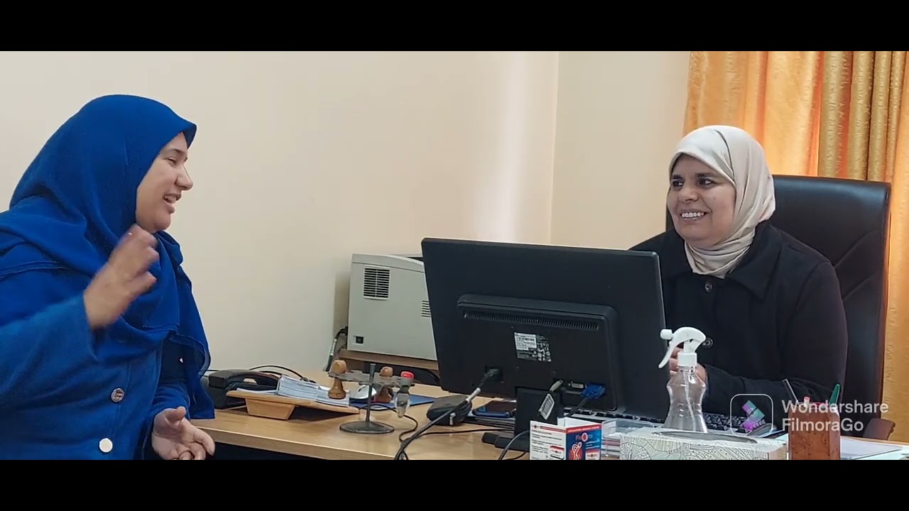 2جولة في كلية الآداب وعلوم انسانية بن مسيك