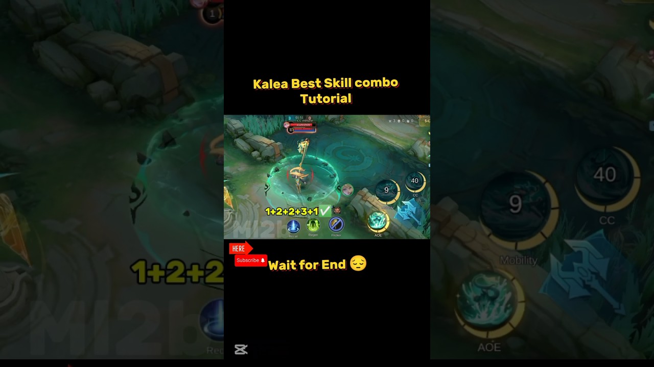 Kalea Skill Combo Tutorial Mobile legends #ml2b #kalea #mlbbkalea #shorts