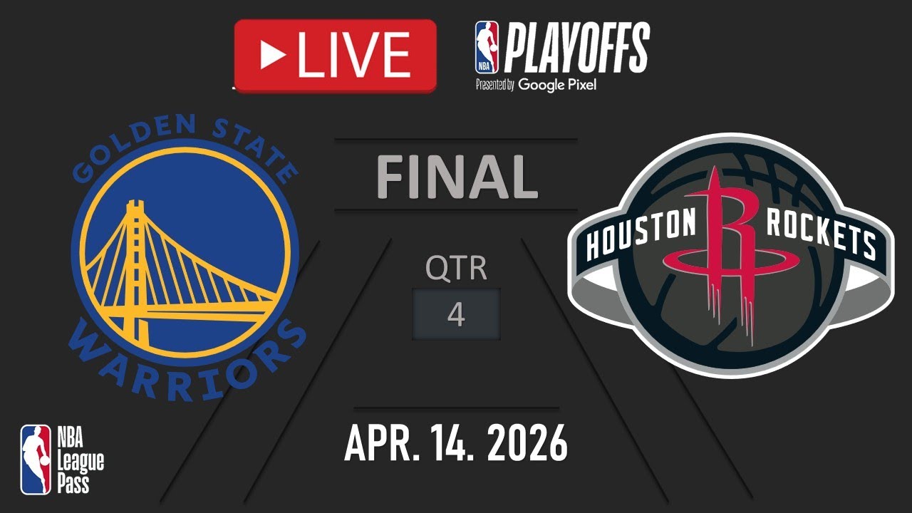 NBA LIVE! Golden State Warriors vs Houston Rockets | Apr. 14, 2026 | Rockets vs Warriors NBA LIVE 2K