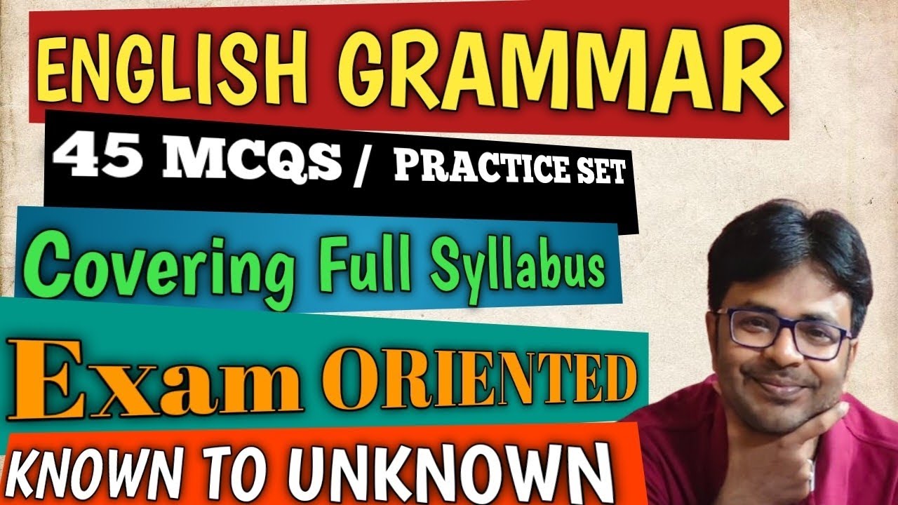 SLST & OTHER I Full Syllabus English Grammar Challenge : 45 Most Expected MCQs Explained I Tricks