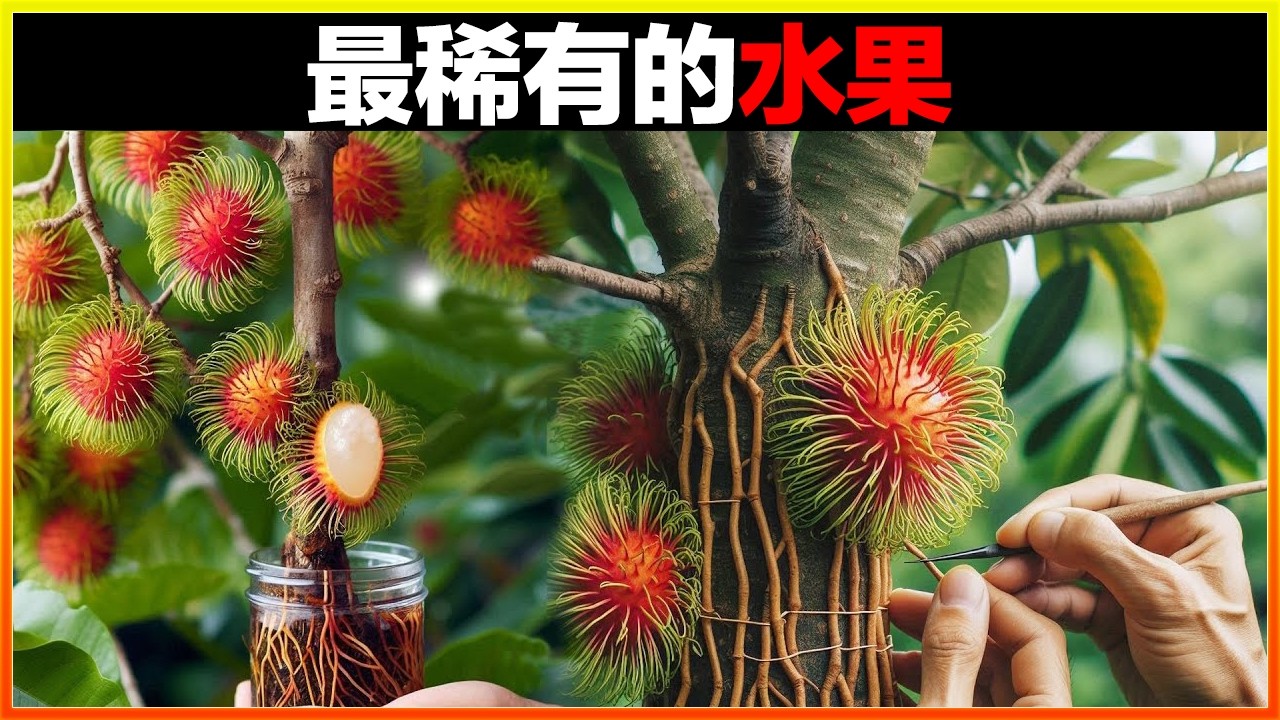 20種你幾乎很難遇到的奇怪水果，倒數第九個千萬別吃，怕你會想入非非｜排名｜世界之最｜地球之最｜獵奇｜睡前故事