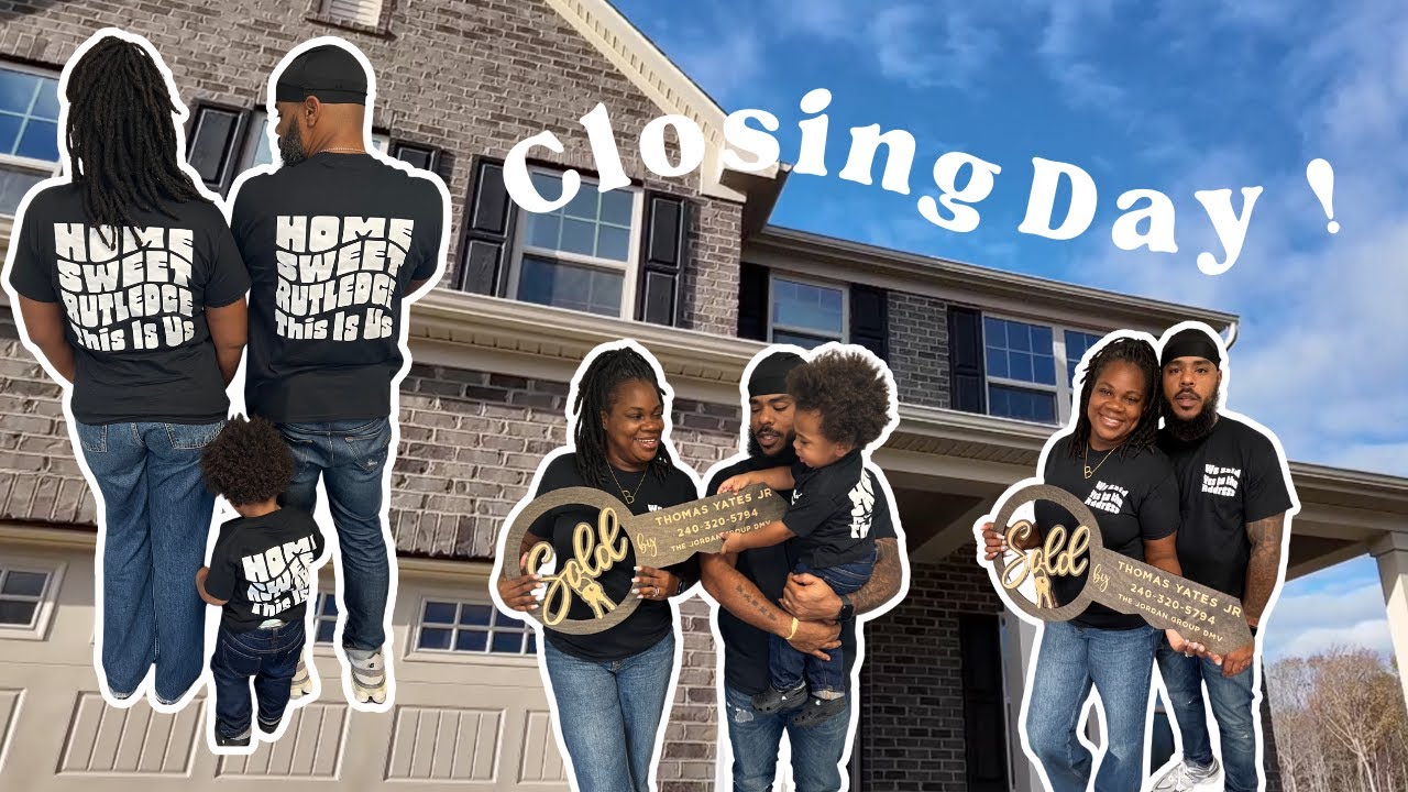Closing On Our New Construction With Ryan Homes| Empty House Tour Sneak Peek